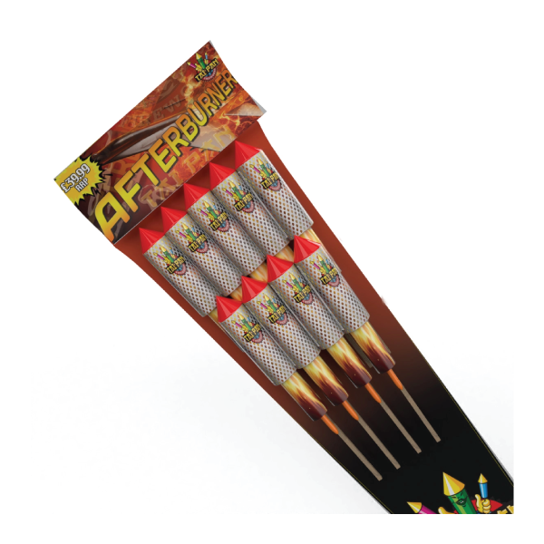 Afterburner Full Flash Rockets – Pro Fireworks