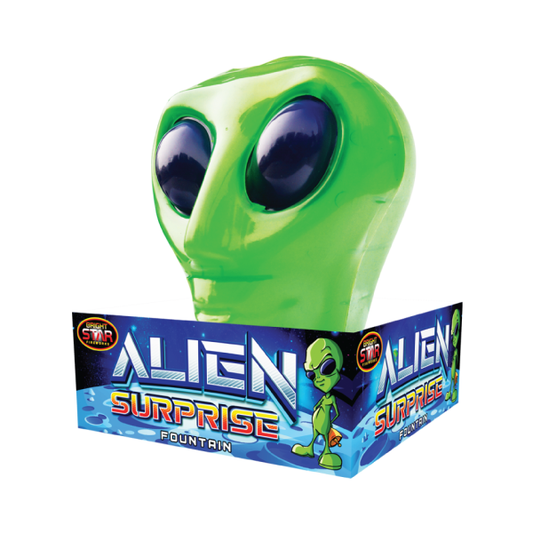 Alien Surprise Fountain PDQ Box