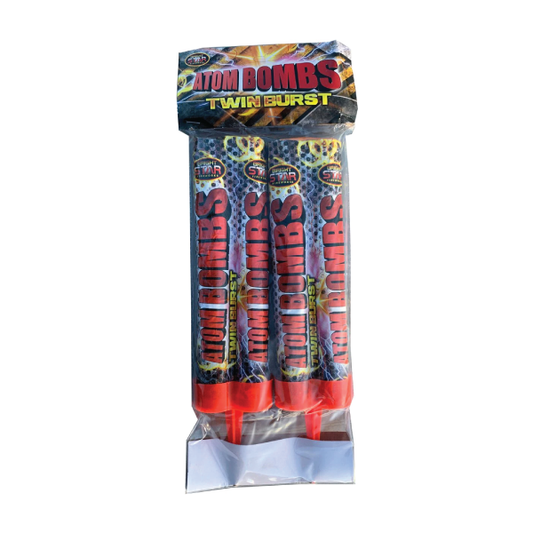 Atom Bombs 2 PC Double Shot Roman Candle