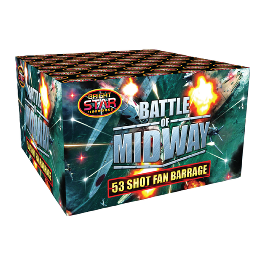 Battle of Midway 53 Shot Fan Barrage