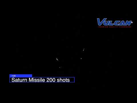 Saturn Missiles 200 Shot Cake